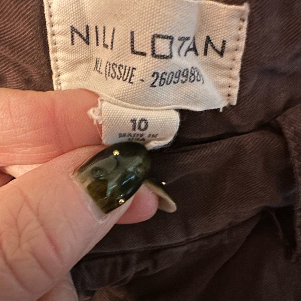 Nili Lotan Shon pants oxblood EUC - Picture 7 of 10